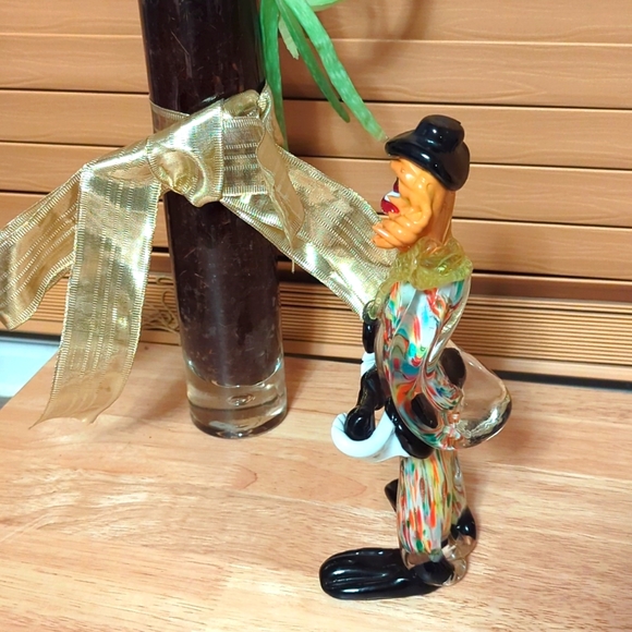 Rare HTF Vintage 💎 Murano, Italy 🤡 hand-blown VENETIAN GLASS CLOWN 🤡 pristine - Picture 4 of 10